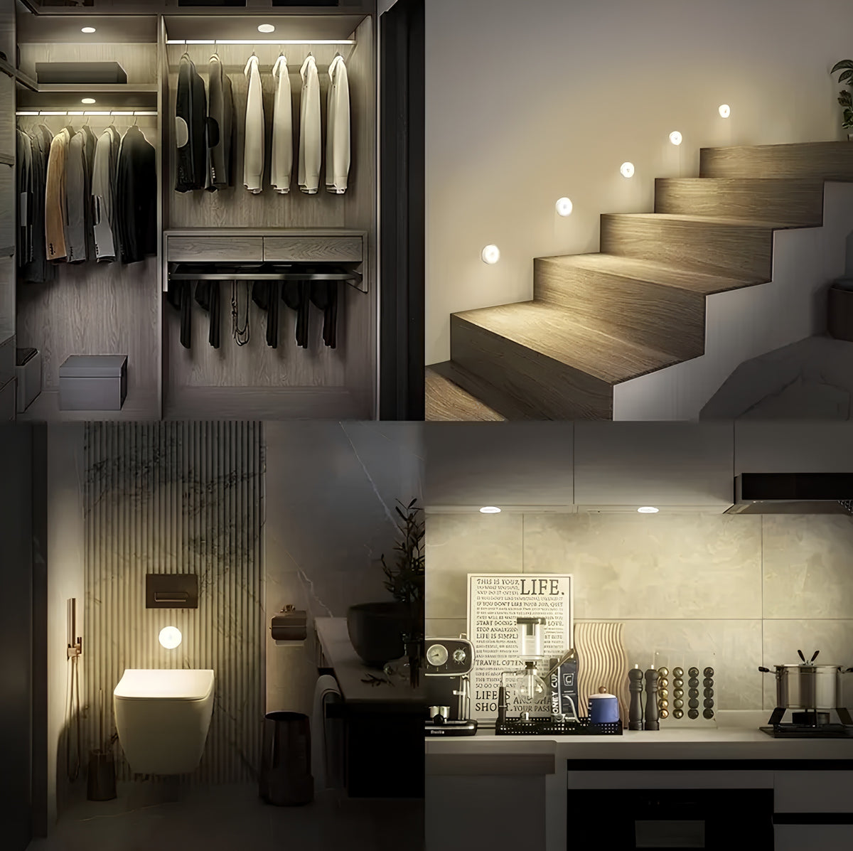 HomeHue Motion Sensor Lights (4)